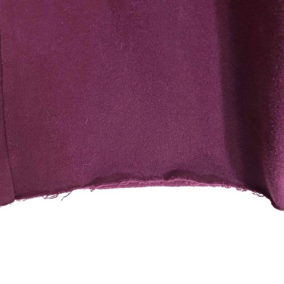 Pink Victoria's Secret Woman's Sz M Sweat Pants Burgundy drawstring stretch - Picture 5 of 8